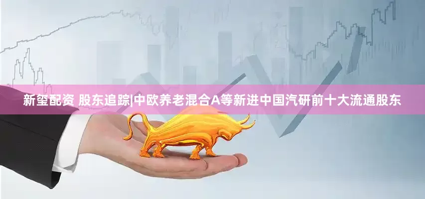 新玺配资 股东追踪|中欧养老混合A等新进中国汽研前十大流通股东