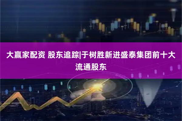 大赢家配资 股东追踪|于树胜新进盛泰集团前十大流通股东